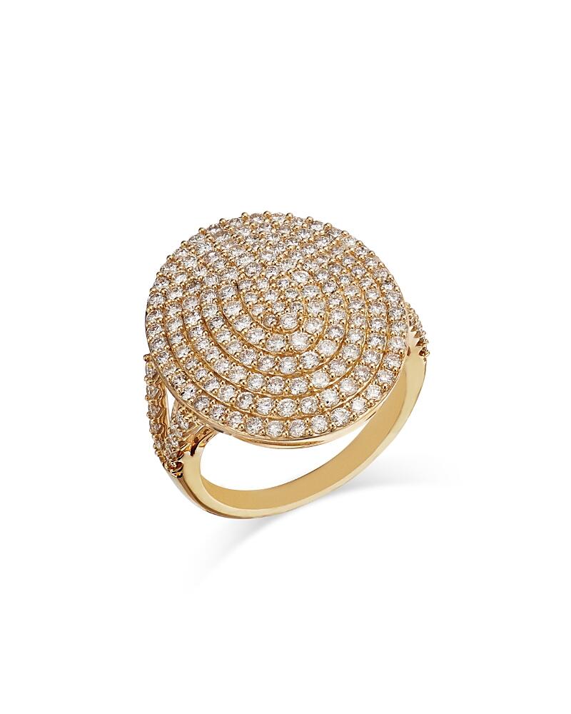 Bloomingdale's Fine Collection Diamond Statement Ring in 14K Yellow Gold, 2.0 ct. t. w. Cover