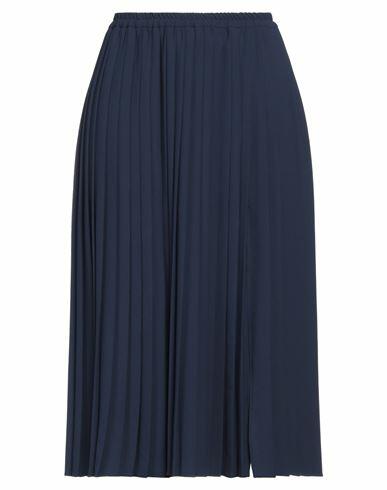 Michael Michael Kors Woman Midi skirt Navy blue Polyester Cover