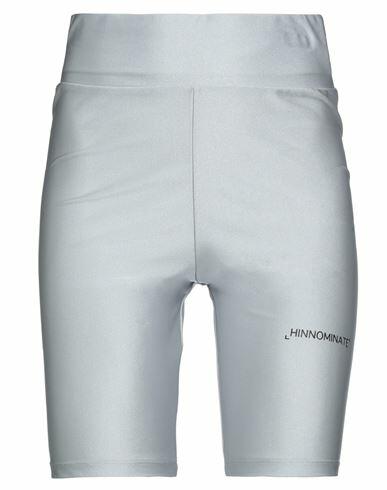 Hinnominate Woman Shorts & Bermuda Shorts Light grey Polyamide, Elastane Cover