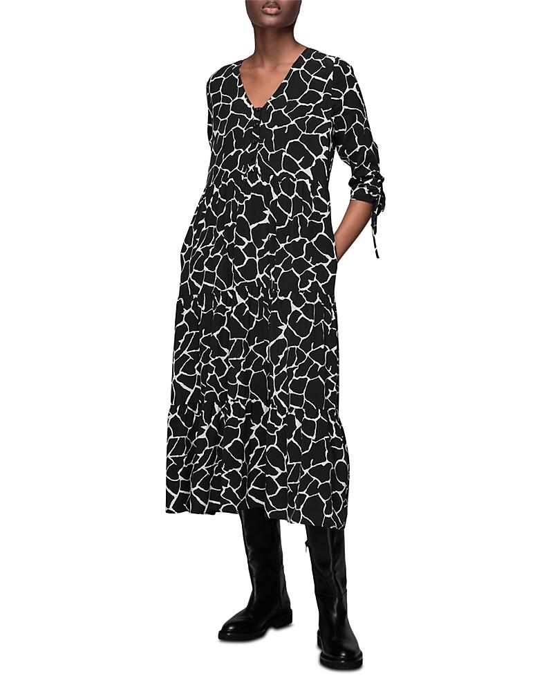 Whistles Layla Giraffe Trapeze Dress Cover