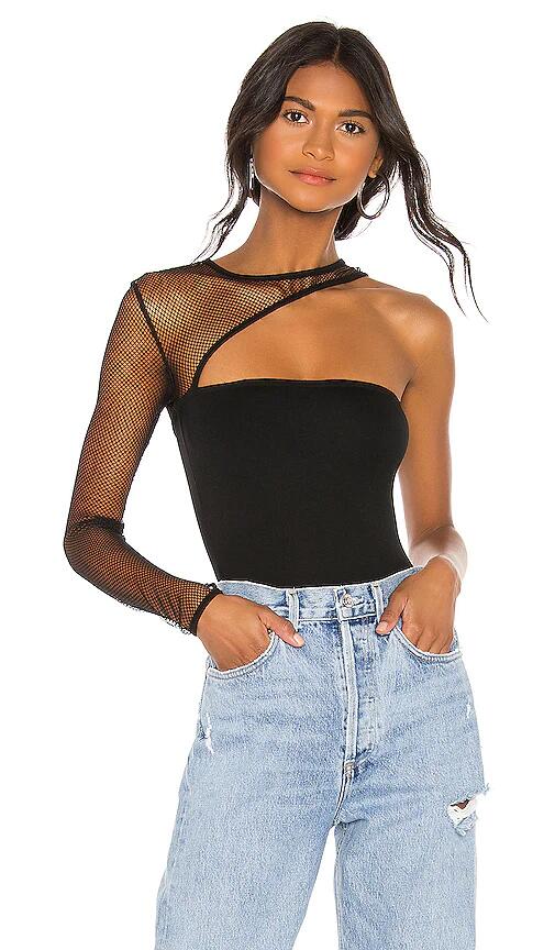 h:ours Jeffrey Bodysuit in Black Cover