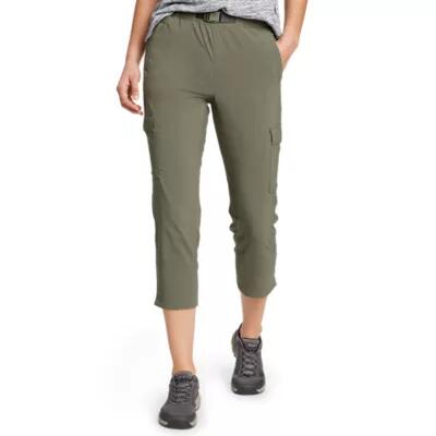 Eddie Bauer Women's ClimaTrail Cargo Crop Pants Cover