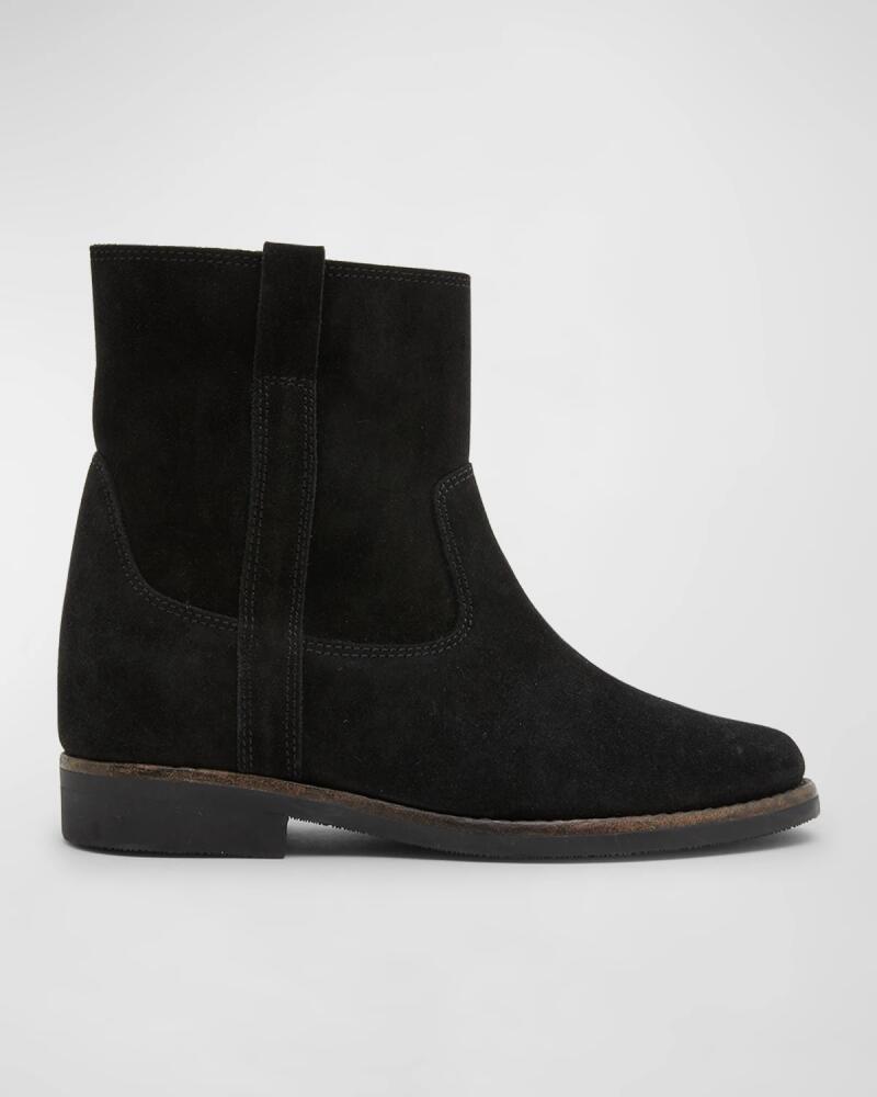 Isabel Marant Susee Suede Western Ankle Booties Cover