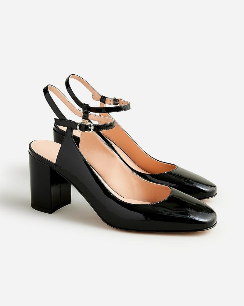 J.Crew Maisie ankle-strap heels in patent leather Cover