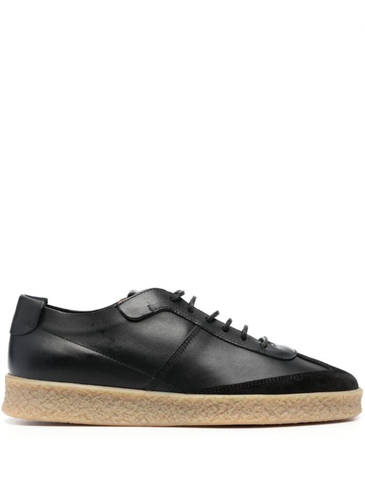 Buttero Crespo low-top leather sneakers - Black Cover