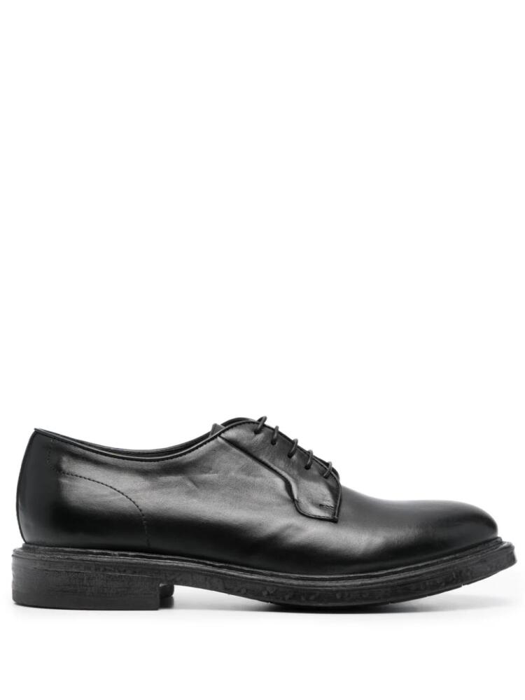 Moma lace-up leather derby shoes - Black Cover