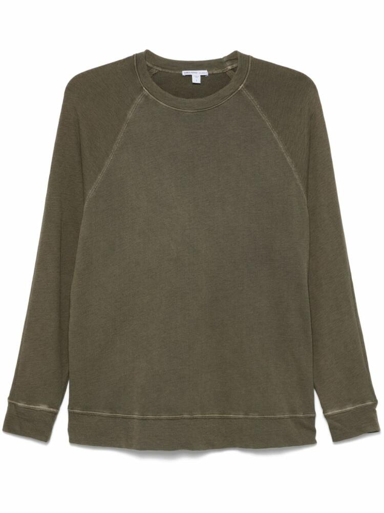 James Perse French terry sweatshirt - Green Cover