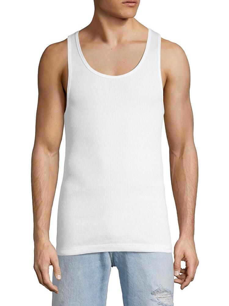 Calvin Klein Men's Cotton Classics 3-Pack Tank Tops - White Cover