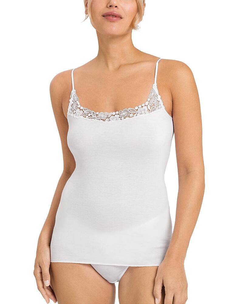 Hanro Michelle Cotton Embroidered Camisole Cover