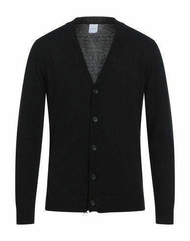 Stilosophy Man Cardigan Black Viscose, Wool, Polyamide, Cashmere Cover