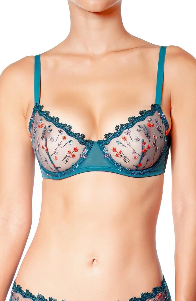 Huit Euphore Underwire Bra in Forest Green Cover