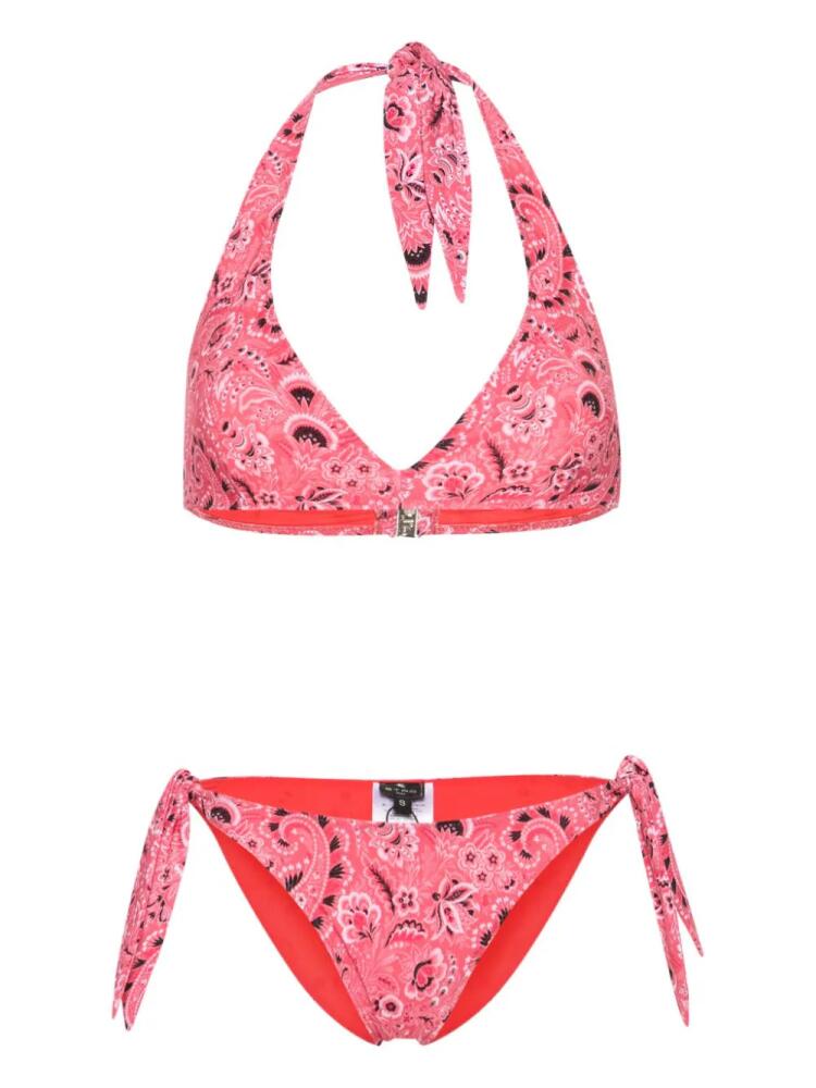 ETRO paisley-print bikini set - Pink Cover