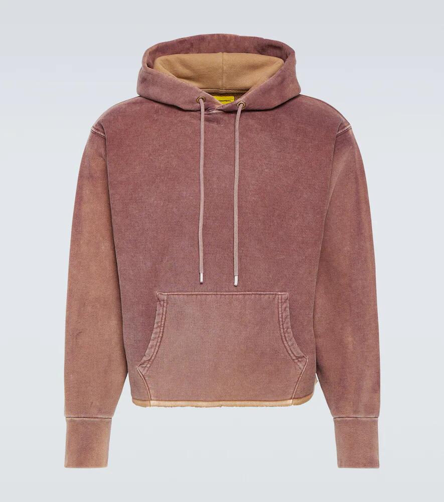 NotSoNormal Raw Edge cotton fleece hoodie Cover