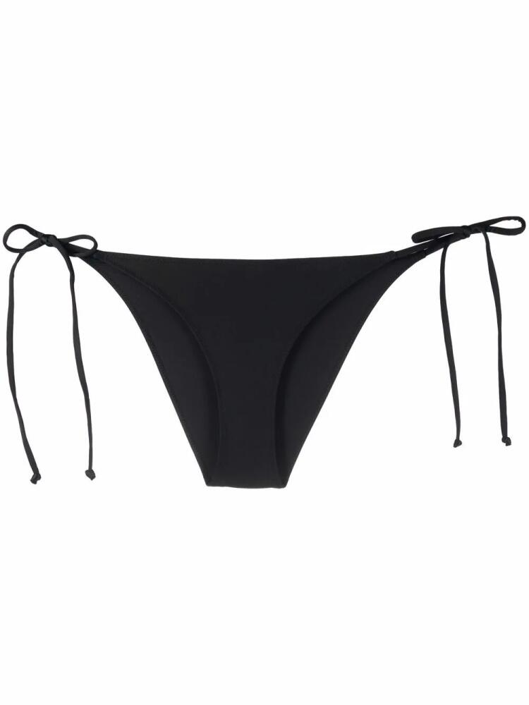 GANNI side-tie bikini bottoms - Black Cover