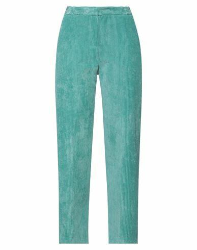 Camicettasnob Woman Pants Turquoise Polyester, Polyamide, Elastane Cover