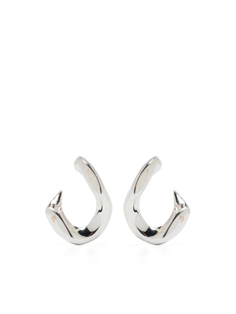 Annelise Michelson Déchainée hoop earrings - Silver Cover