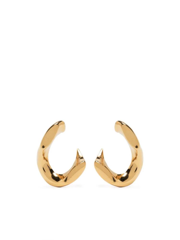 Annelise Michelson Déchainée hoop earrings - Gold Cover