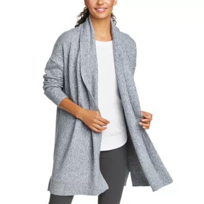 Eddie Bauer Women's Dreamknit Wrap Sweater Cover