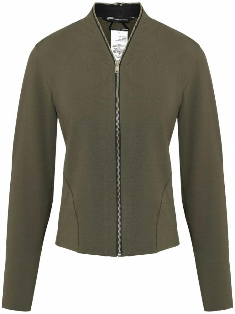 Uma | Raquel Davidowicz Gama zip-up jacket - Green Cover