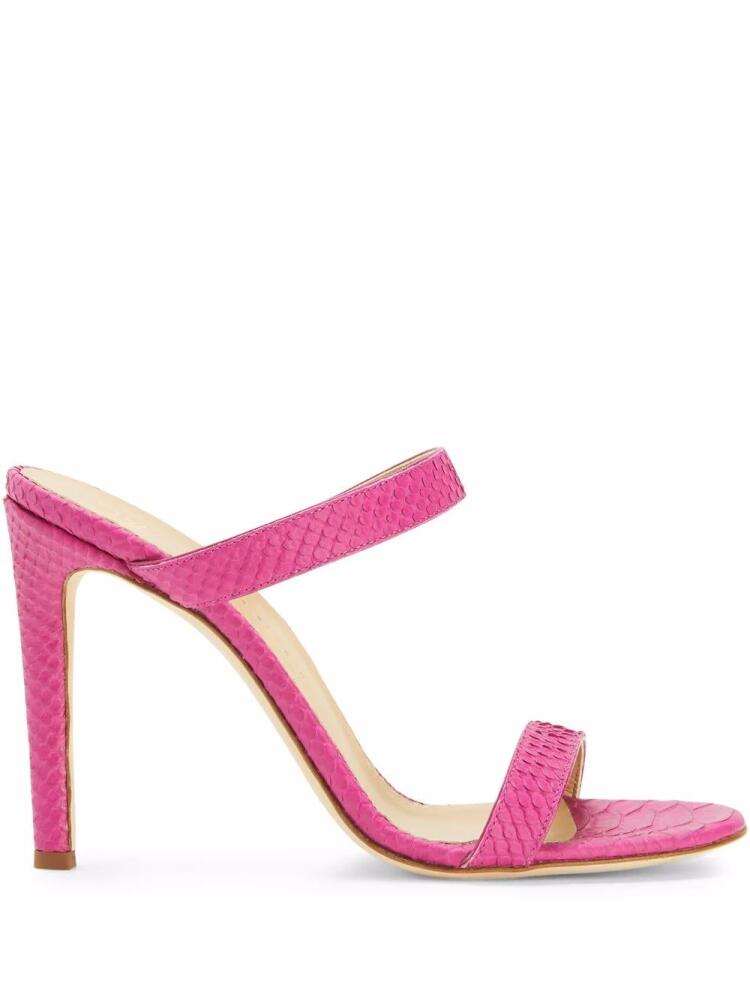 Giuseppe Zanotti Calista slip-on heeled sandals - Pink Cover