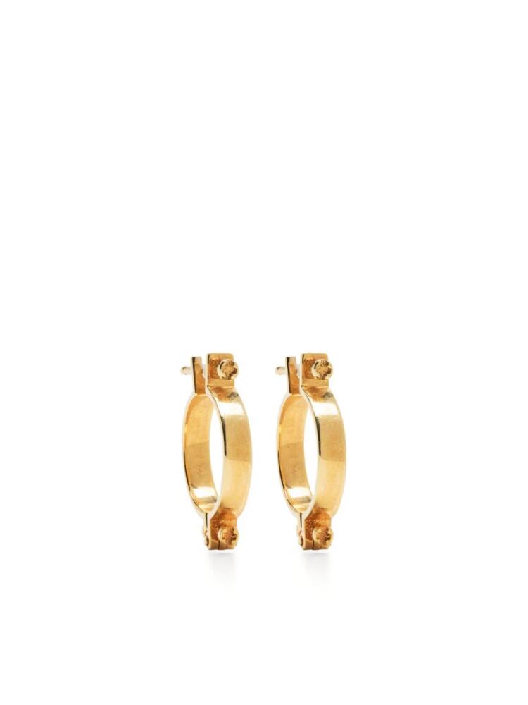 Annelise Michelson Alpha XS hoop earrings - Gold Cover