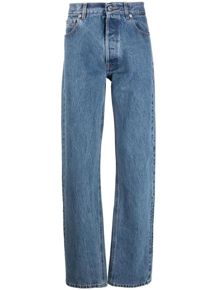 VTMNTS high-waisted cotton jeans - Blue Cover