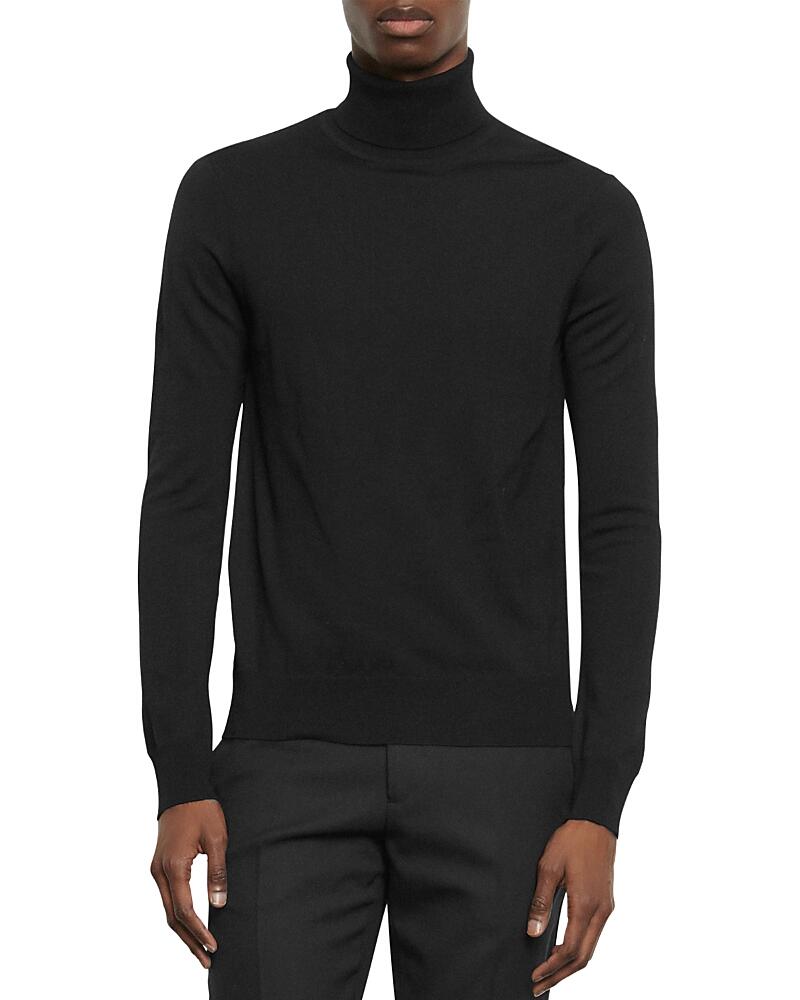 Sandro Unisex Turtleneck Slim Fit Sweater Cover