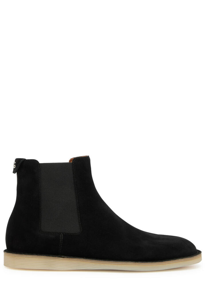 Dolce & Gabbana Suede Chelsea Boots - Black Cover