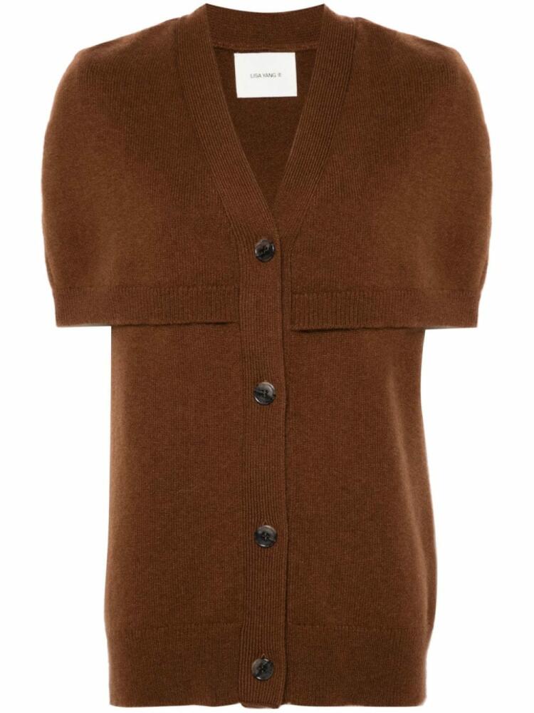 Lisa Yang Kendal cardigan - Brown Cover