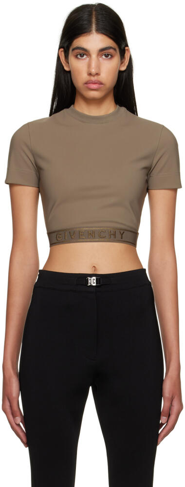 Givenchy Khaki Elastic T-Shirt Cover