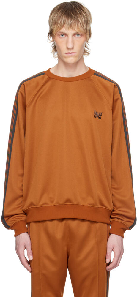 NEEDLES Orange Track Sweatshirt Cover