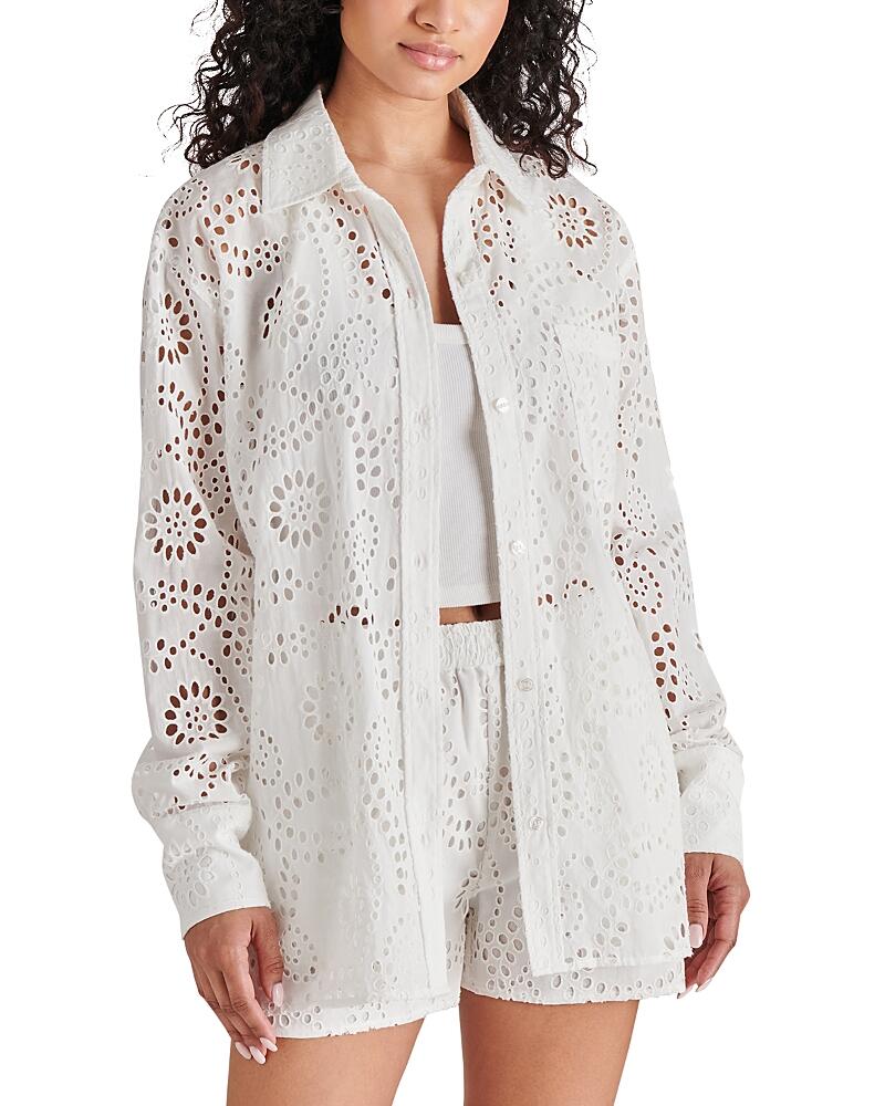 Steve Madden Cornelia Eyelet Shirt Cover