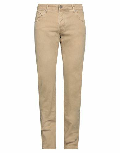 Hand Picked Man Pants Camel Cotton Cover