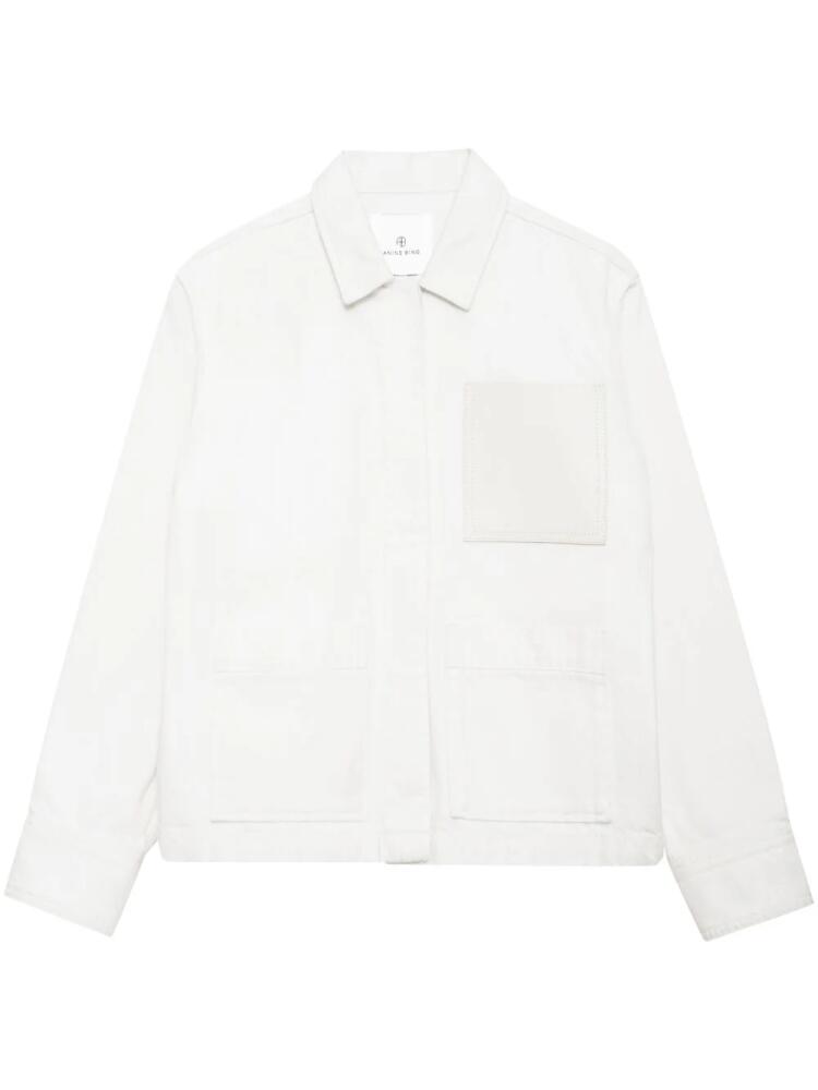 ANINE BING Jake utility jacket - White Cover