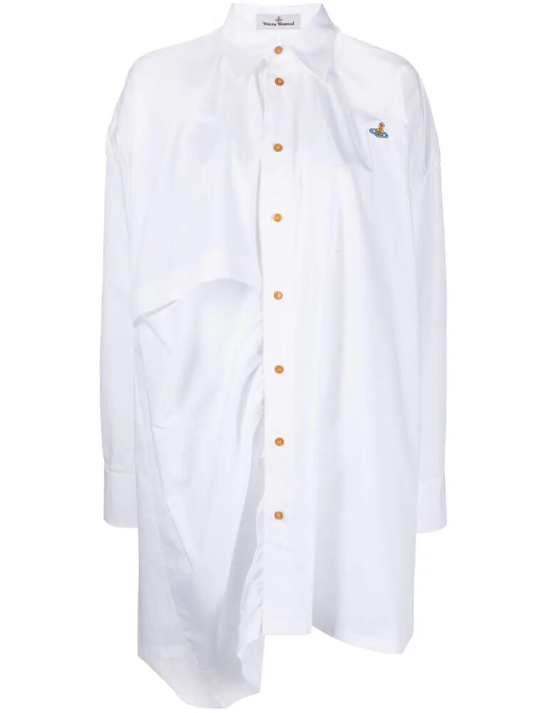 Vivienne Westwood long-sleeve shirt dress - White Cover