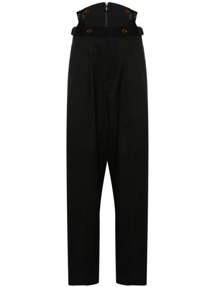 Vivienne Westwood corset-detail trousers - Black Cover