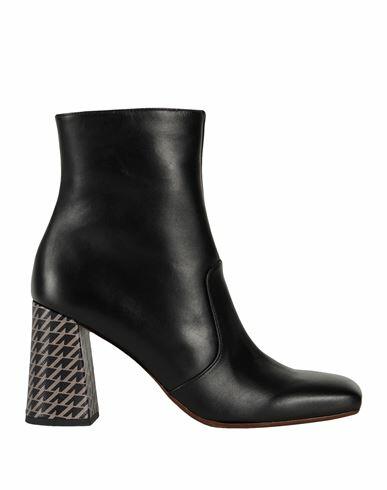 Chie Mihara Woman Ankle boots Black Leather Cover