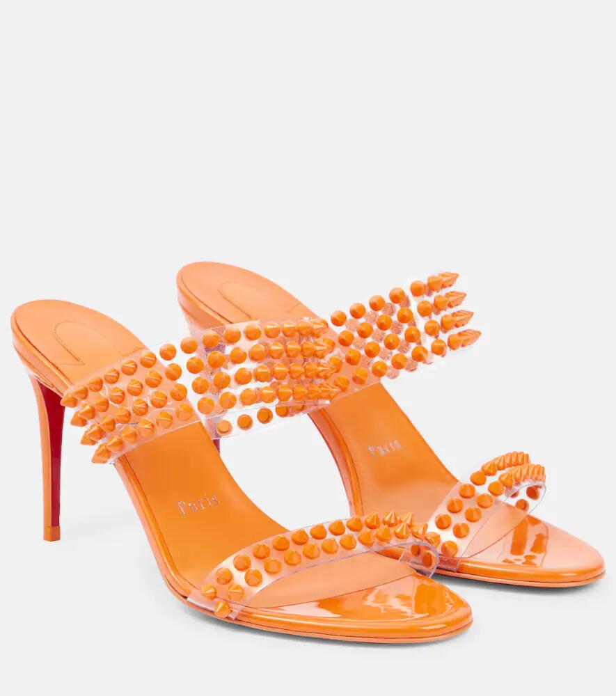 Christian Louboutin Spike Only 85 PVC and leather sandals Cover