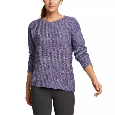 Eddie Bauer Women's Pullover Crewneck Sweater Cover