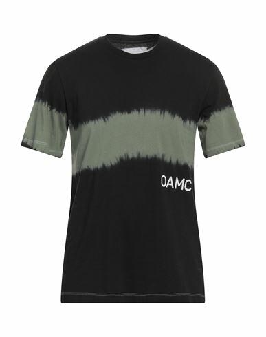 Oamc Man T-shirt Black Cotton Cover