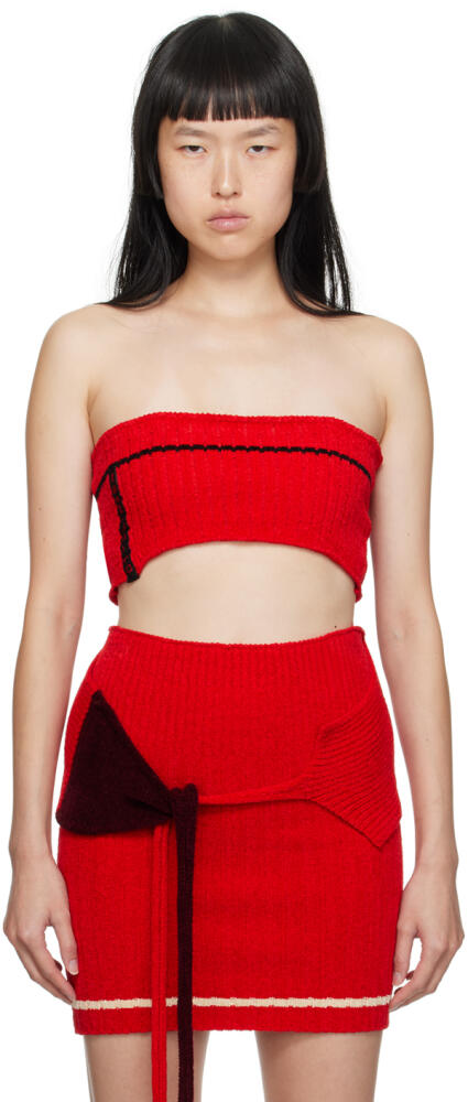 Ottolinger Red Patch Camisole Cover