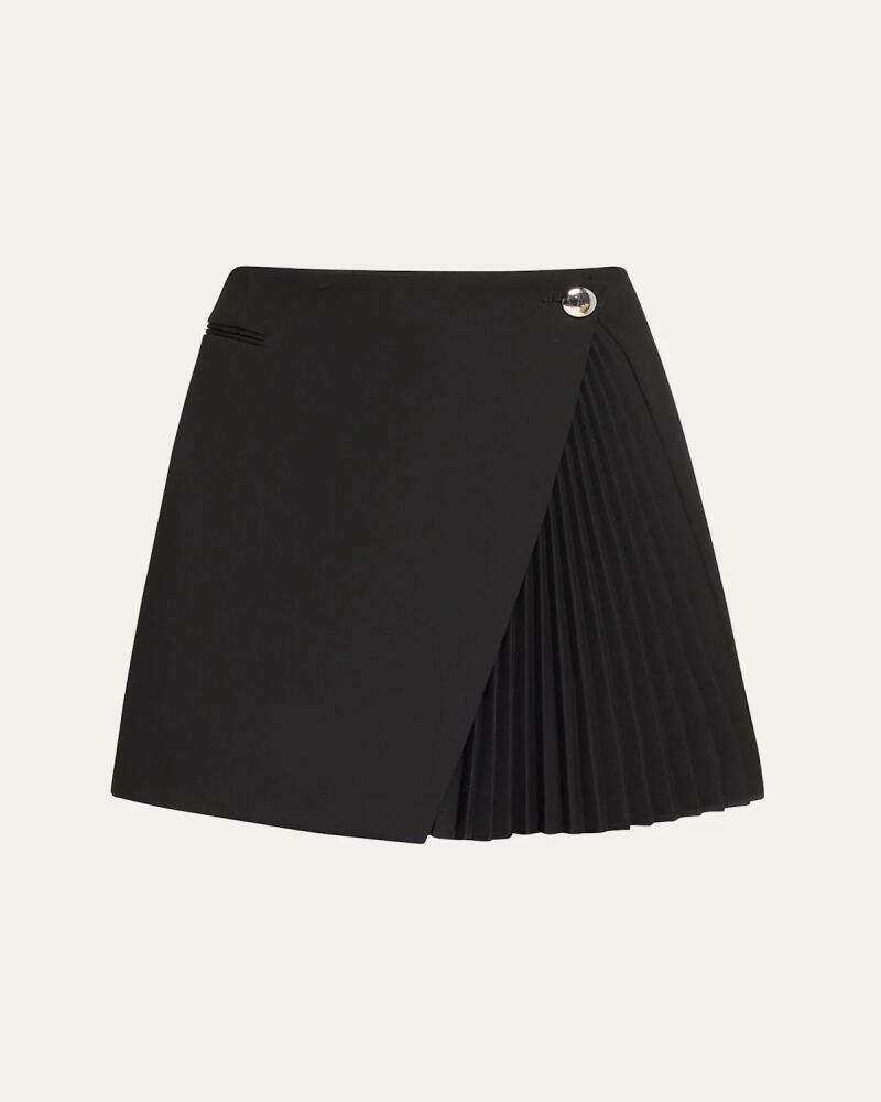 A.L.C. Callen Pleated A-Line Mini Skirt Cover