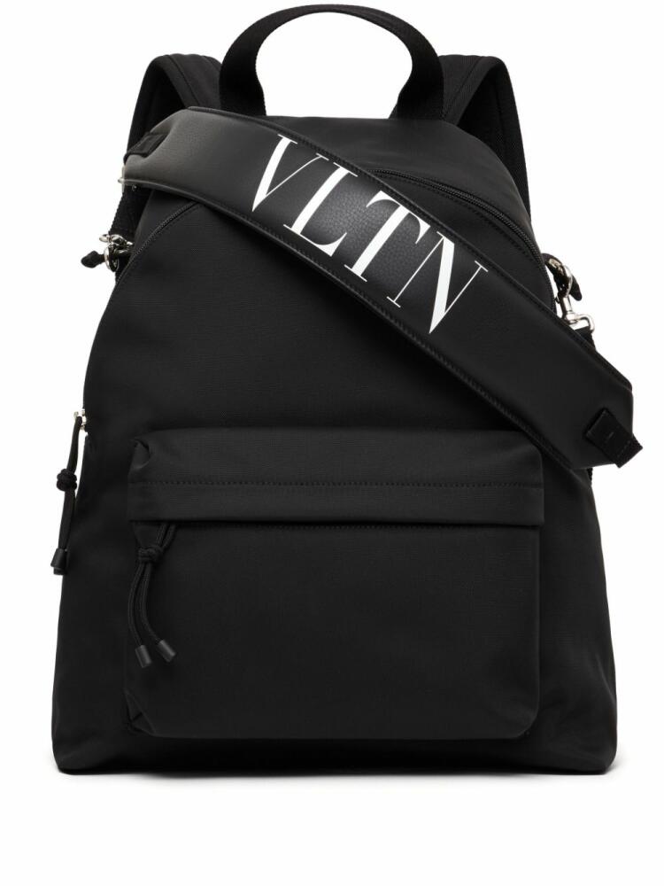 Valentino Garavani VLTN zip-up backpack - Black Cover