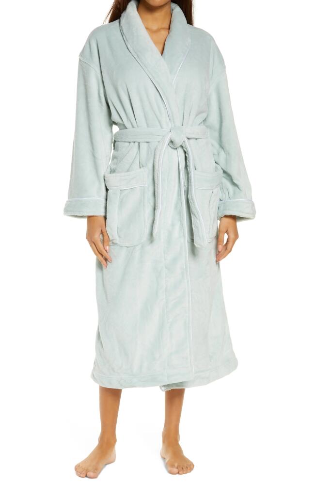 Majestic International Darlington Women's Fleece Robe in Sage Cover