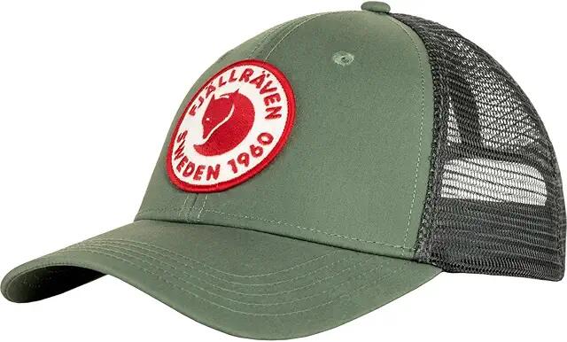 Fjallraven 1961 Logo Langtradarkeps (Patina Green) Caps Cover