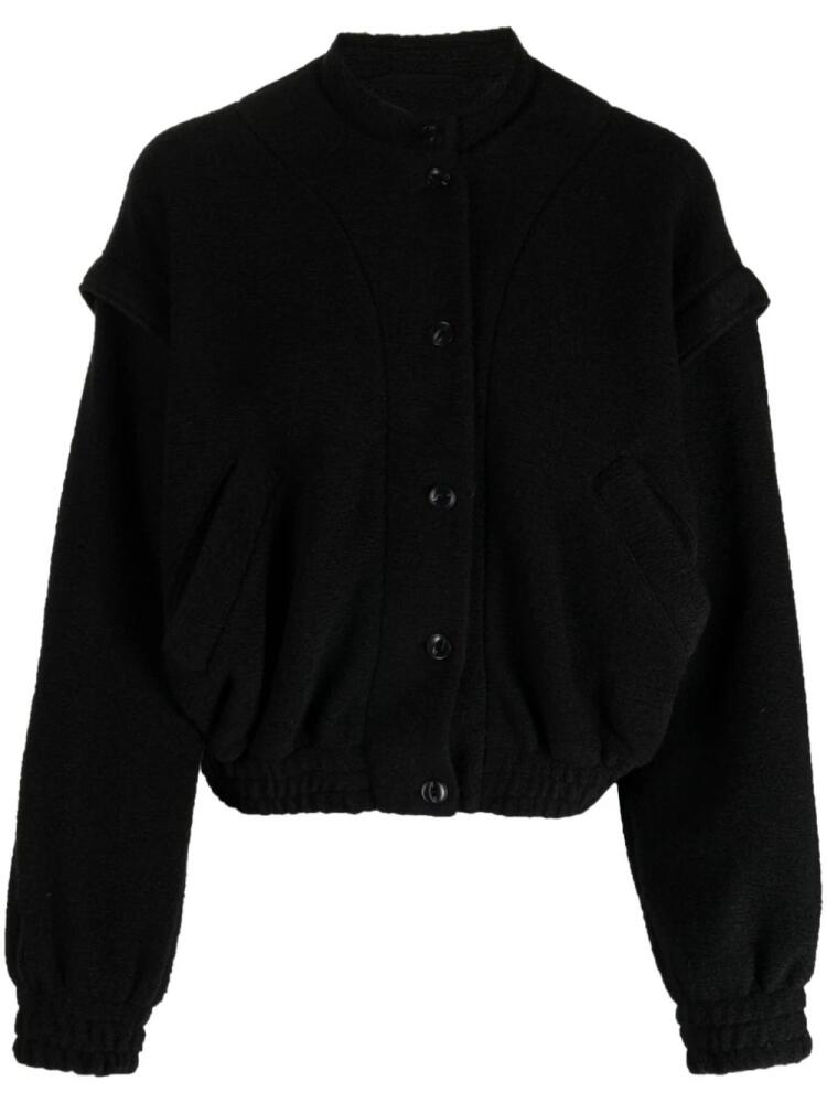 YMC Jordan button-down bomber jacket - Black Cover