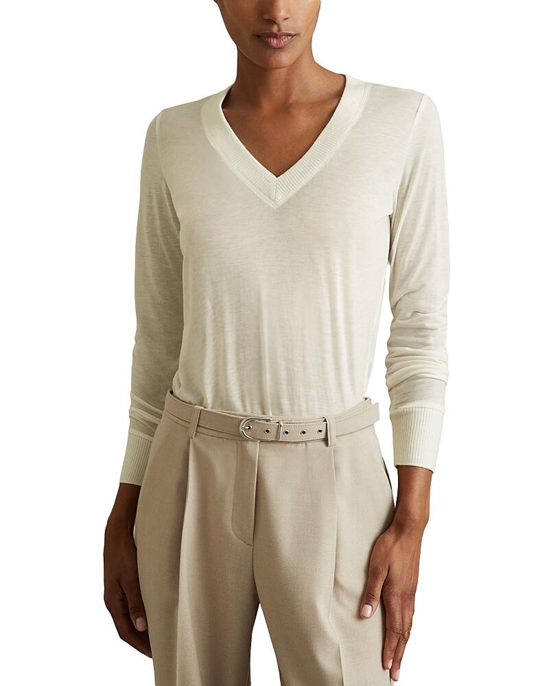 Reiss Evelyn V Neck Top Cover