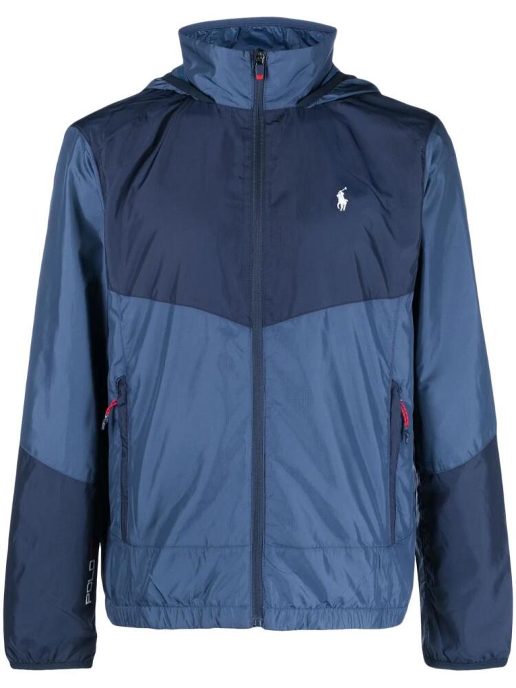 Polo Ralph Lauren Polo Pony water-repellent windbreaker - Blue Cover