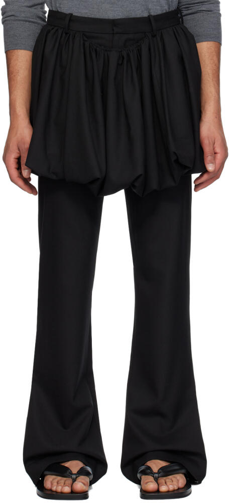 AARON ESH SSENSE Exclusive Black Trousers Cover