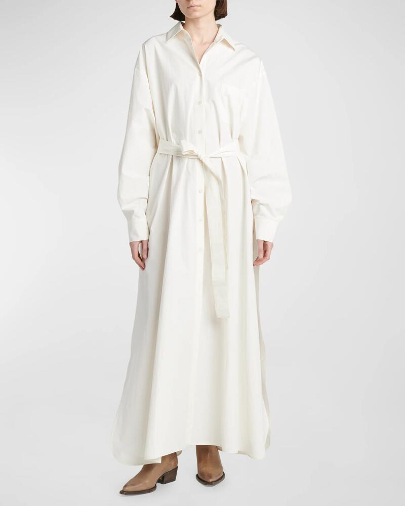 Golden Goose Long Belted Shirtdress Cover